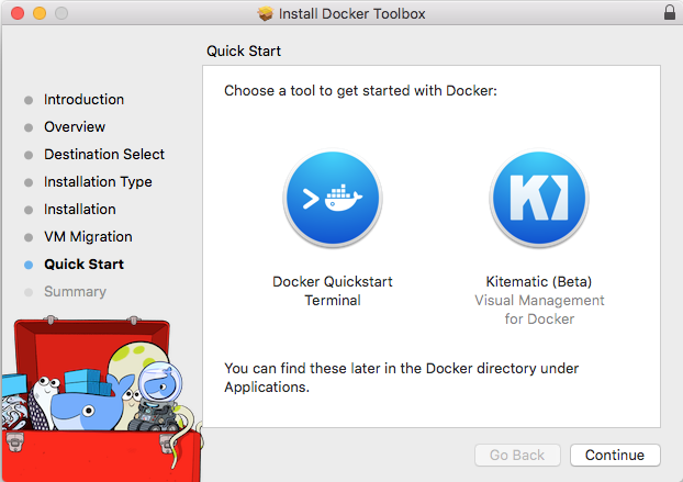 specify path for docker images mac